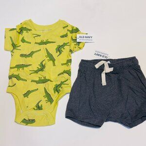 2-Piece Bodysuit and Shorts Set for Baby